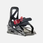 BURTON Kids' Grom Disc Snowboard Bindings - 2025 - Black - M