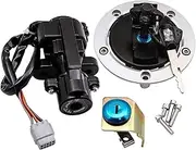 Ignition Switch for Suzuki for GSXR 600 750 for GSXR600 for GSXR750 Motorcycle Ignition Switch Fuel Tank Cover Lock Gas Cap Key Motorcycle Ignition Switch Lock