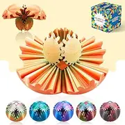 Gear Ball-3D Printed Gear Ball, Spin Gear Sphere, Cube Fidget Toy, Portable Fingertip Toys with Multiple Deformations, 3D Printed Toys for Stress and Anxiety Relaxing