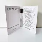 1x LAKE & SKYE Cote du Paradis Eau de Parfum mini Fragrance, 1.2ml, Brand NEW!