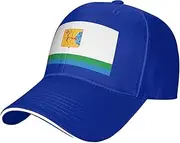 [SSIULUS] Kirov Flag Casquette Cap Hats,Trucker,Baseball Cap with Snapback,Perfect for Summer,Golf