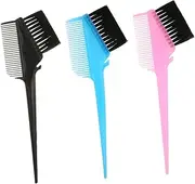 VICASKY 5Pcs Hair Dye Tools Set Professional Hair Coloring Kit with Mixing Bowl Brush Earmuffs and Whisk Portable Home Hair Tinting Tools Blue for Easy Application