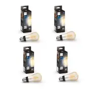 Smart 40W ST19 Filament LED Bulb - White Ambiance Warm-to-Cool White Light - ...