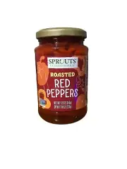 Sprouts Roasted Red Peppers 12 oz BB:10/06/2025
