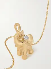 [OLE LYNGGAARD COPENHAGEN] OLE LYNGGAARD COPENHAGEN - My Little World 18-karat Gold Diamond Necklace - One size One size Gold