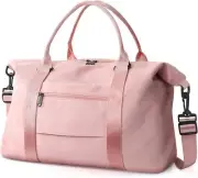 Travel Duffle Bag, Waterproof Weekender Bag Carry On Tote Bags for Women