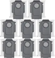 8 Pack Vacuum Dust Bags Replacement Compatible with Roborock S8+, S8 Pro Ultra, Q7 Max+/Max, Q5 Max+, Q8 Max+, S7 Pro Ultra, Q5, Q5+, Q5 Pro+, Q7, Q7+, S7 Max Ultra Vacuum Accessories