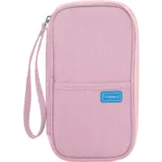 Terminal 2 Family RFID Passport Wallet (Pink)
