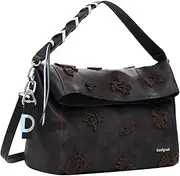 [Desigual] Unisex Bag_Stencil Handbag, Brown
