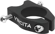 VINCITA Rack Mount Seatpost Clamp - for Bike Without Rear Rack Threaded Hole Fixation - Suitable with Seatpost Diameter 31.8 mm (Seatpost Tube 34.9 mm) - Lightweight -Mountain, Road, Folding Bicycle.