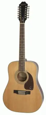 Epiphone DR212 Songwriter 12 String Acoustic Guitar Natural