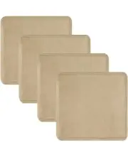 OutdoorLines Faux Linen Outdoor Cushion Covers Replacement 24"x22"x4" -4pk
