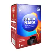 72PC BOX - Coco Nara Big Cube Charcoal - 25x25mm