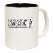 Fishing Men And Fish Are Alike Mug Cup