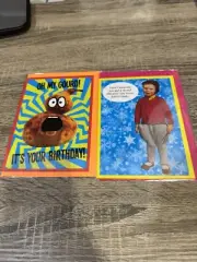 Lot Of Two RARE Kiss Me Kwik Greeting Cards