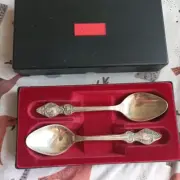 Vintage cutlery set USSR.Consists of 6 spoons with nickel silver coating