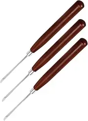 LALADEFIEE Essential Nail Manicure Kit 3pcs Japanese Style Nail Art Spoons Stirring Rods for Liquid Mixing