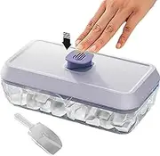 Square Maker, Type Ice Maker Container Mold - Easy Release, Stackable Ice Tray Mold for Fruit, Soda, Cocktails