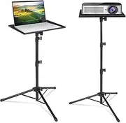 Projector Stand,Laptop Tripod Stand Adjustable Height 17.7 to 47.2 Inch, Portable Projector Stand Tripod for Outdoor Movies-Detachable Computer DJ Equipment Holder Mount