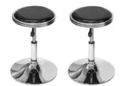 2 GAS LIFT ARCADE STOOLS TO SUIT COCKTAIL ARCADE MACHINES NEW
