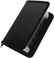 WEKAMOS Mini a Accordion File Folder Organizer Zipper Business Coupon Organizer Receipt Storage Travel Document Holder
