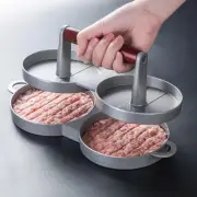 Double Burger Press Patty Making Hamburger Patty Maker for Steaks Veggie BBQ