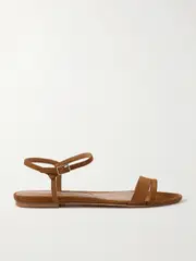 [Emme Parsons] Emme Parsons - Simple Suede Sandals - Brown - IT40 IT 40 Brown