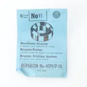 Genuine Bergeon No 11 Bronze Clock Bushes 4019-P-10 (Pack of 10) (G3D14)