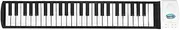 Namvo Portable Piano Keyboard, 49 Keys Rolling Piano, Rechargeable Keyboard Piano with Microphone, Headphone Jack