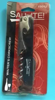*NEW* HOLIDAY SHOPPING! 15012-SALUTE WAITERS CORKSCREW-FREE SHIPPING*