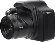 HD DSLR Camera with 18x Zoom, F/2.9 Telephoto Digital Camera with 3.0 Inch LCD Screen, 24MP High Performance Image FHD Video Recording for Photography/Travel (Standard)
