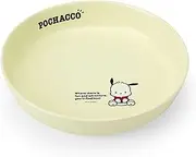 Sanrio 186619 Potchacco Plate, 8.3 inches (21 cm), Microwave, Dishwasher, Dish-Dryer, Ceramic, Curry Plate, Pasta Plate
