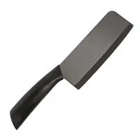 在飛比找Yahoo奇摩購物中心優惠-Artist精選 黑陶瓷切菜刀6.5吋(陶瓷刀/中式菜刀)