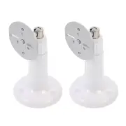 2 PCS Clamps Antenna Mount Pole Bracket Holder Accessory