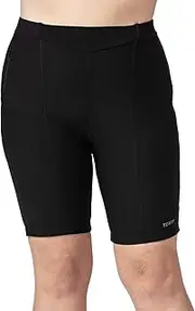 [TERRY] Women's Touring Bike Short/Plus - Women's Padded Compression Cycling Shorts - 9 Inch Inseam