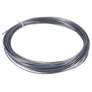 16L 40ft 1.25mm Tennis String Hexagon Polyester Hard Thread, Grey