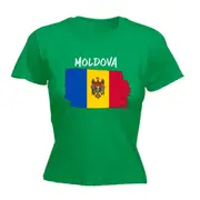 Moldova Country Flag Nationality - Womens T-Shirt T Shirt Tshirt
