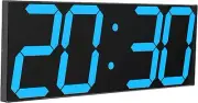 Digital LED Wall Clock, Oversize Wall Clock with 6” Numbers, Remote Control C...