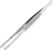 ADOCARN Stamp Tweezers Precision Tweezers Meibomian Gland Expressor Stamp Tong Philately Stamps Collector Tools Feeding Tweezers Aquatic Tweezers Eye Gland Expressor Silver Stainless Steel