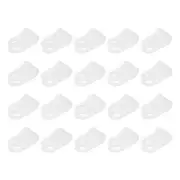 R-Type Cable Clamps, 1000pcs 5.3mm(0.21") Cable Clip Cable Organizer Cord Clips