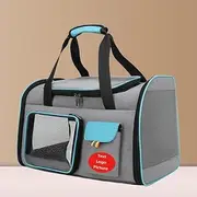 Personalized Customization: Cat Backpack, Breathable Pet Bag, Dog Carrier for Outing, Cat Carrier for Travel, with Name, Picture, and Logo. Suitable for 22-Pound Cats or 17-Pound Dogs.