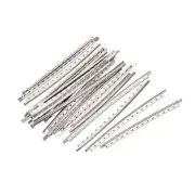 Acoustic Guitar Fret Wire Guitar Fretboard 20 Fret 2.2mm Silver Tone, Pack of 40