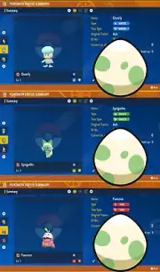 Pokemon Scarlet/Violet 3 Shiny EGG✨STARTERS (FUECOCO SPRIGATITO QUAXLY) Lv.1 6IV