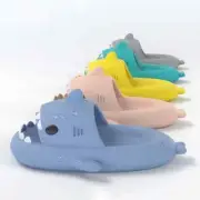 Summer Women Shark Slippers Men Slides Outdoor Non-Slip EVA Sandals Couples Indo
