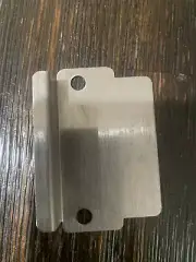 Republic Box Locker Escutcheon Plate Stainless Steel Door Pull.