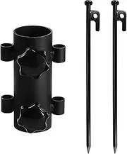 Canopy Pole Tube – Sturdy Tent Rod Holder for Patio Umbrellas and Outdoor Gear | Portable Windproof Support System for Hiking, Beach Shade, Picnic Shelter, and Travel Tent Stabilization