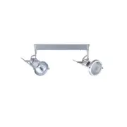 Jesco Lighting 120V Two Light H-Series Track Head 70W - Black