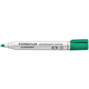 Staedtler 351 Green Chisel 351 B-5 Whiteboard Marker Bullet Point 2.0m CBST 25