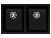 Franke Impact Granite IMG120-35 Double Bowl Undermount Sink Onyx SEND AN OFFER!!