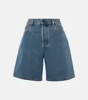 [Gucci] Gucci Denim Bermuda shorts 29 blue